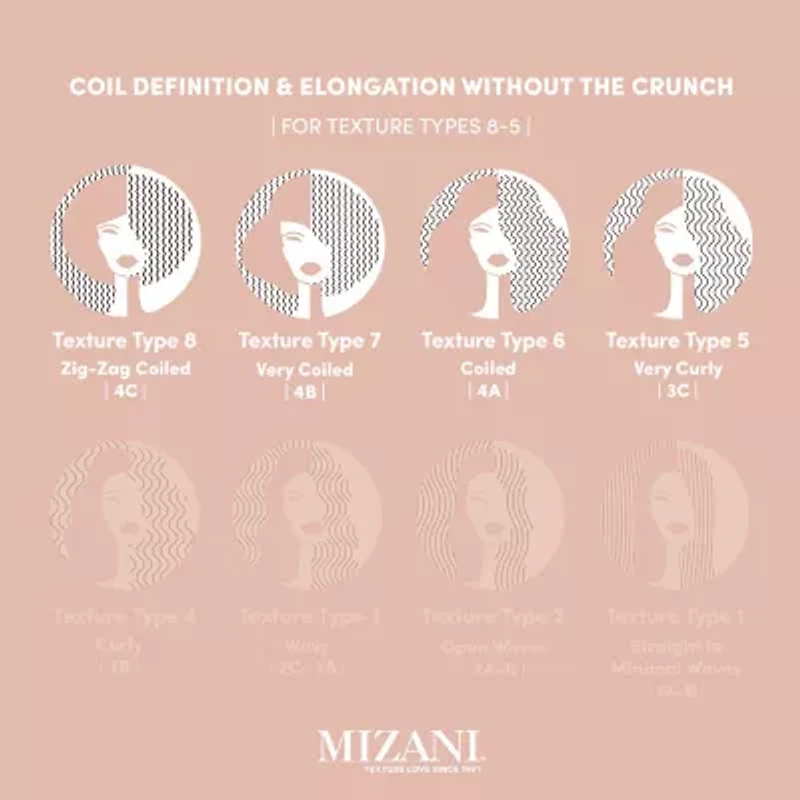 Mizani Curl Stretching Hair Cream 8 oz.