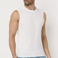 Xersion Xtreme Mens Crew Neck Sleeveless Active T-Shirt