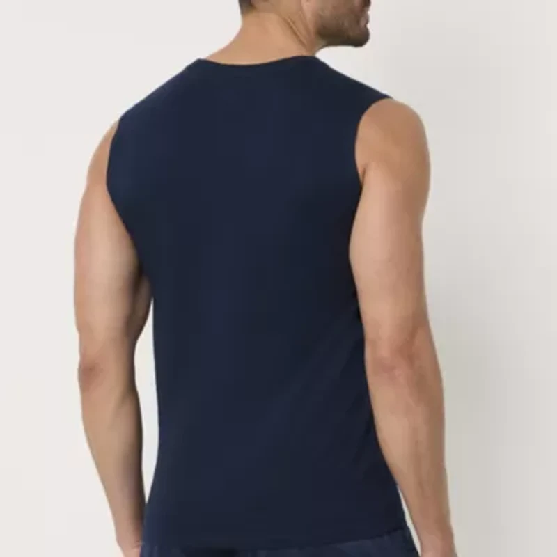 Xersion Xtreme Mens Crew Neck Sleeveless Active T-Shirt