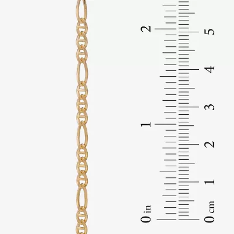 Made in Italy Unisex Adult 14K Gold 20 Inch Link Chain Necklace