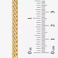 Made in Italy Unisex Adult 14K Gold 24 Inch Cuban Chain Necklace