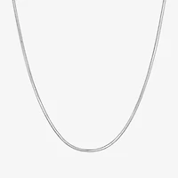 Made in Italy Womens Sterling Silver 20 Inch Snake Chain Necklace