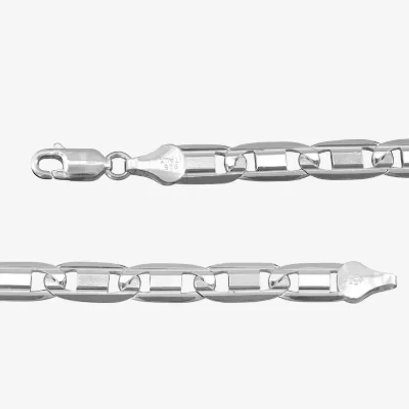 Made in Italy Unisex Adult Sterling Silver 22 Inch Valentino Chain Necklace
