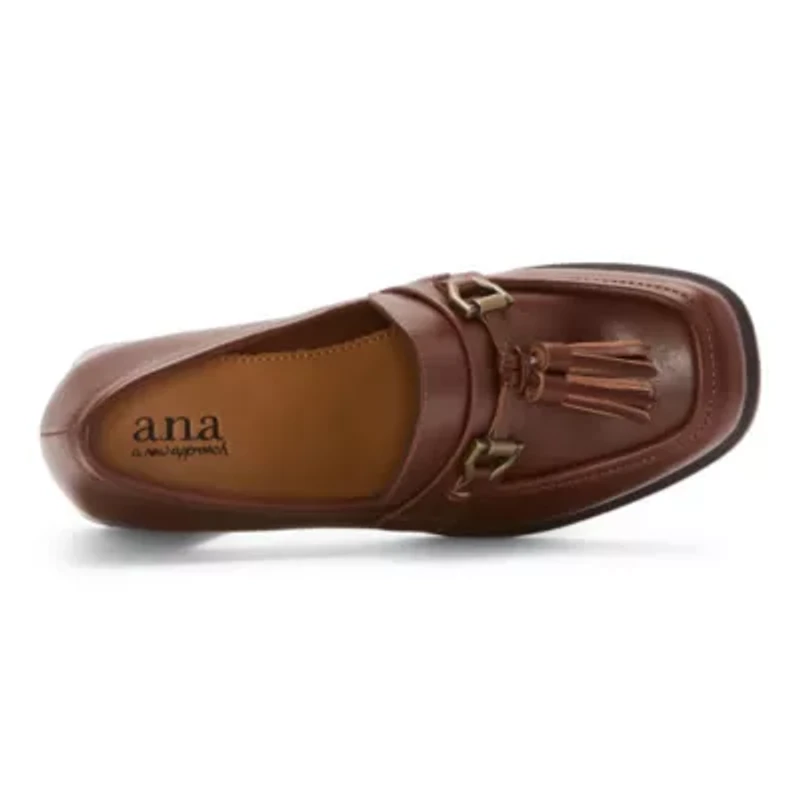 a.n.a Hazen Womens Moc Closed Toe Loafers