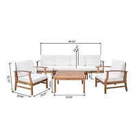 Perla -pc. Conversation Set