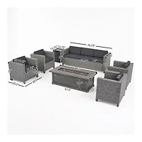 Gastman 7-pc. Conversation Set