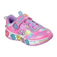 Skechers Gummy Friends Little Kid Girls Sneakers