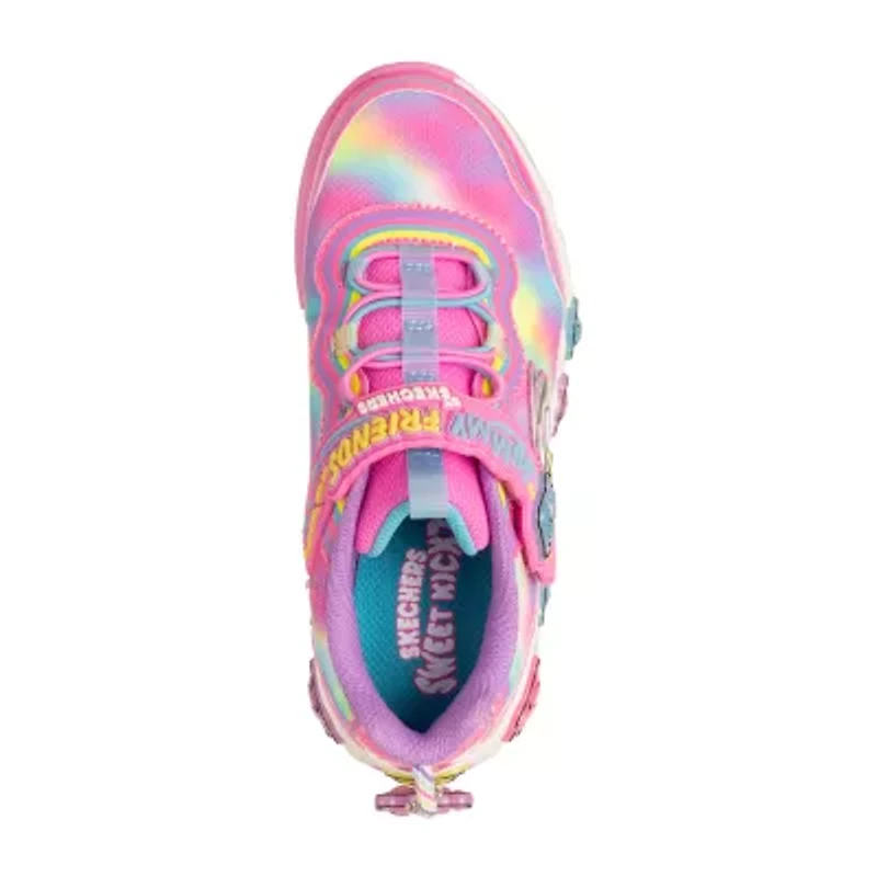Skechers Gummy Friends Little Kid Girls Sneakers