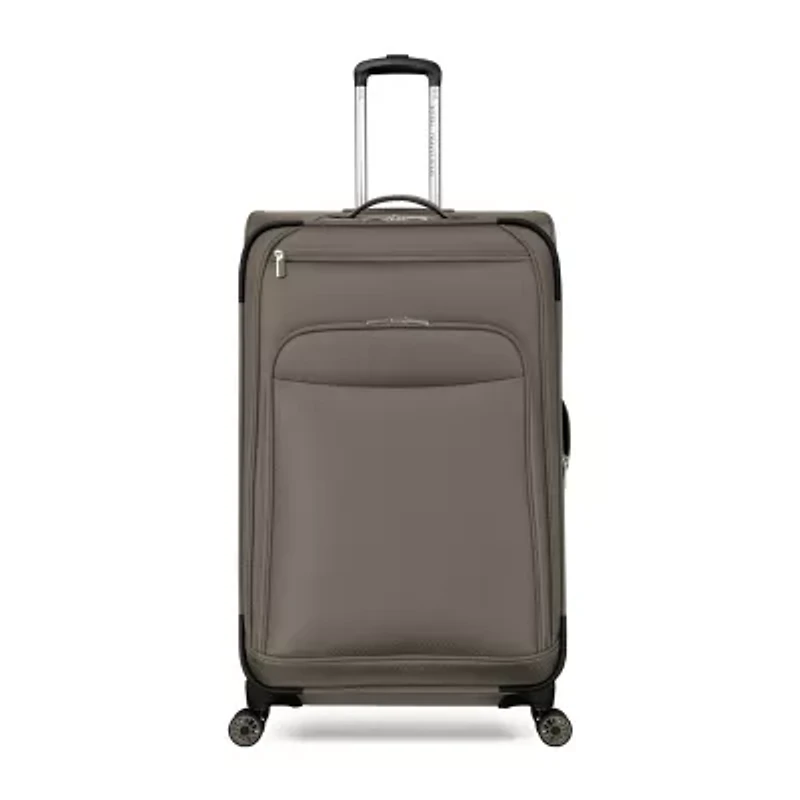 Total Travelware Charleston Inch Softside Expandable Lightweight Checked Spinner Luggage