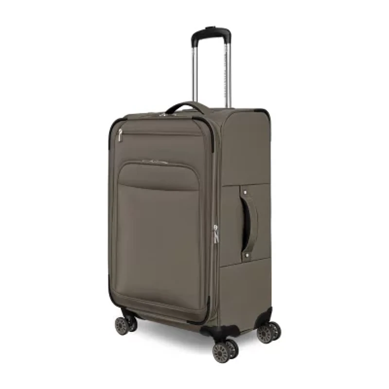 Total Travelware Charleston Inch Softside Expandable Lightweight Checked Spinner Luggage