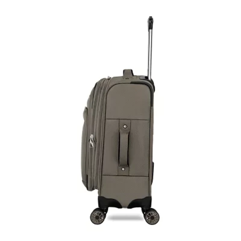 Total Travelware Charleston 20 Inch Softside Expandable Lightweight Carry-On Spinner Luggage
