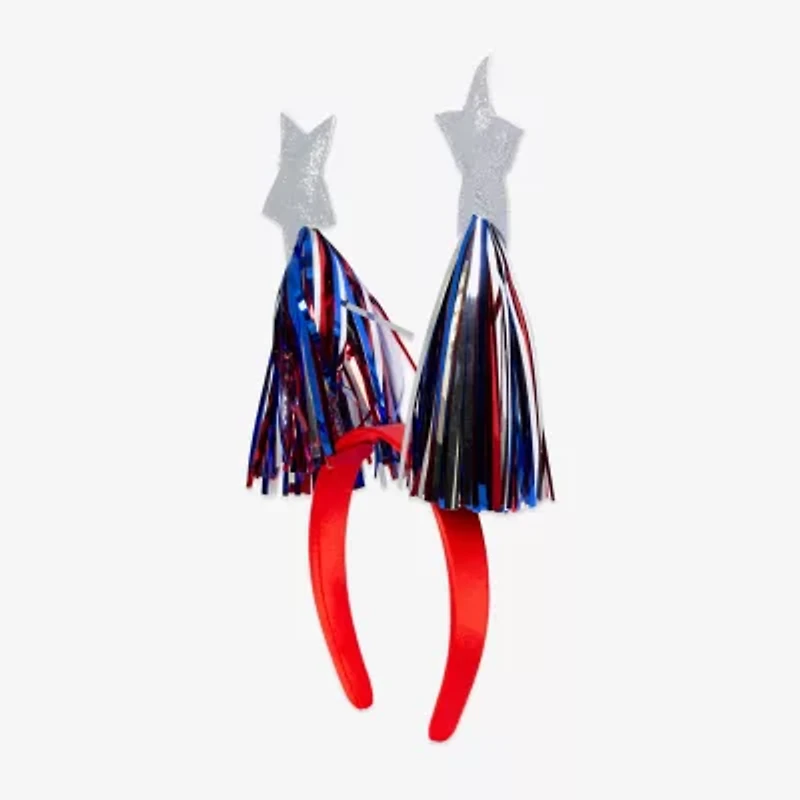 Mixit Patriotic Usa Puffy Star Antlers Headband