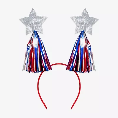 Mixit Patriotic Usa Puffy Star Antlers Headband