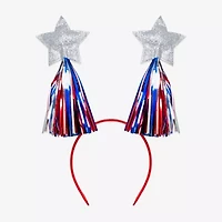 Mixit Patriotic Usa Puffy Star Antlers Headband