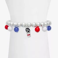 Mixit Patriotic Flip Flop Womens Charm Bracelet