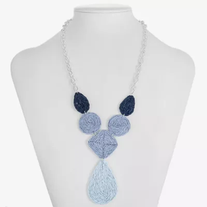 Liz Claiborne Womens 18 Inch Y Necklace