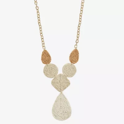 Liz Claiborne Womens 18 Inch Y Necklace