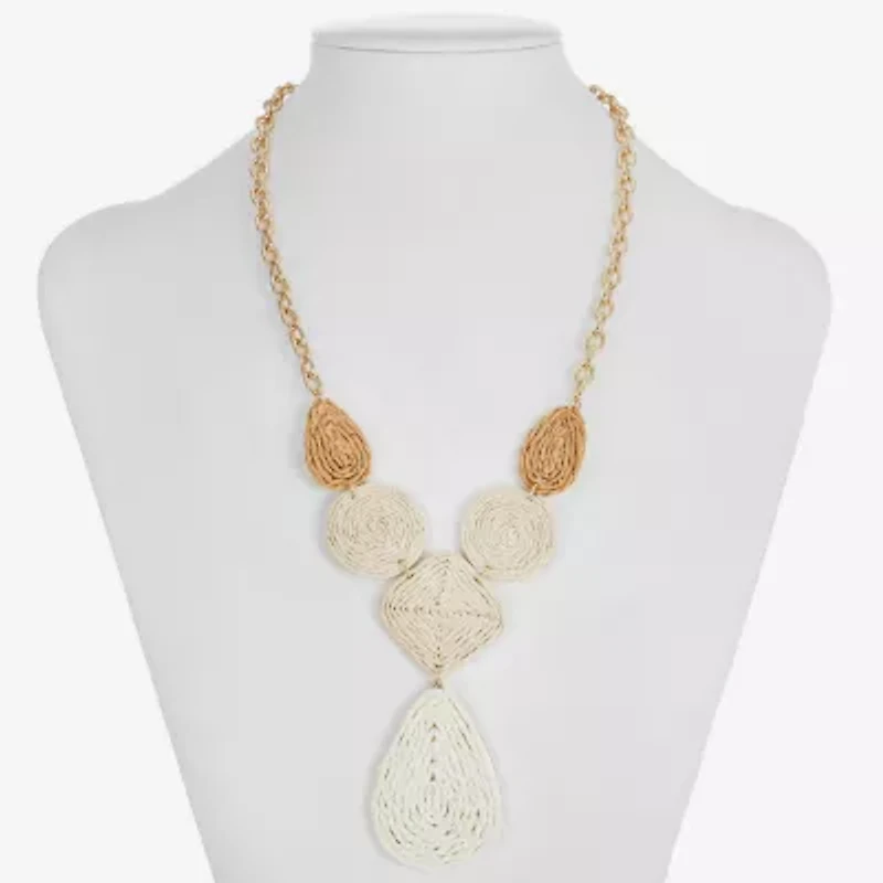 Liz Claiborne Womens 18 Inch Y Necklace
