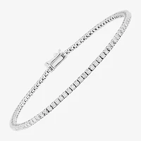 Limited Quantities! Womens 1 CT. T.W. Natural White Diamond 14K Gold 7 Inch Tennis Bracelet