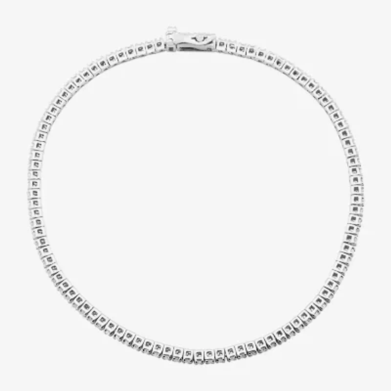 Limited Quantities! Womens 1 CT. T.W. Natural White Diamond 14K Gold 7 Inch Tennis Bracelet