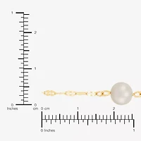 Limited Quantities! Womens White Cultured Freshwater Pearl 14K Gold 18 Inch Pendant Necklace