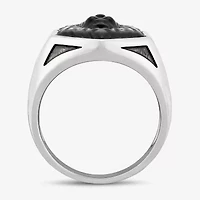 Limited Quantities! Mens Genuine Black Onyx Sterling Silver Fashion Ring