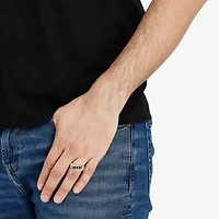 Limited Quantities! Mens 3/8 CT. T.W. Lab Created Blue Sapphire 10K Gold Fashion Ring
