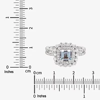 Limited Quantities! Womens 7/8 CT. T.W. Genuine Blue Aquamarine 14K Gold Cocktail Ring