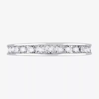 (G / Si2) Womens 2 CT. T.W. Lab Grown White Diamond 10K Gold Round Side Stone Bridal Set