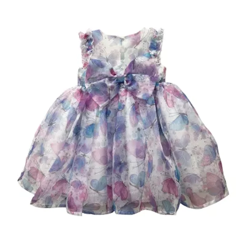 Blueberi Boulevard Toddler Girls Sleeveless A-Line Dress
