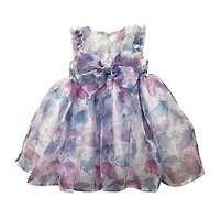 Blueberi Boulevard Toddler Girls Sleeveless A-Line Dress
