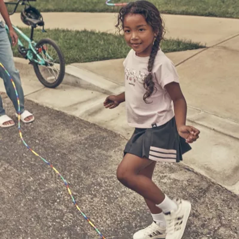 adidas Little Girls 2-pc. Skort Set