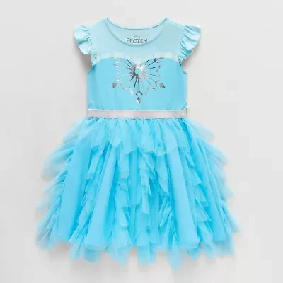 Disney Collection Elsa Let It Go Girls Dress Up Costume