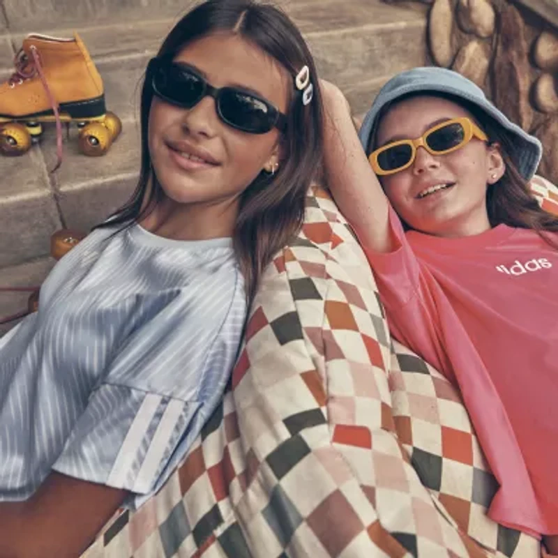 adidas Big Kid Girls Crew Neck Short Sleeve Jersey