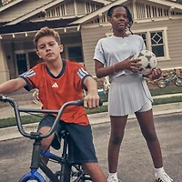 adidas Big Kid Girls Crew Neck Short Sleeve Jersey