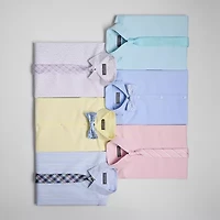 Van Heusen Little & Big Kid Boys Stretch Fabric Long Sleeve Point Collar Shirt + Tie Set