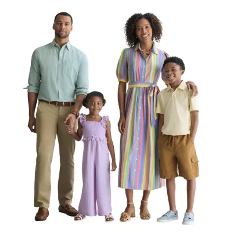 Thereabouts Little & Big Kid Boys Short Sleeve Regular Fit Polo Shirt