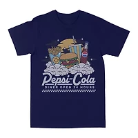 Novelty Mens Crew Neck Short Sleeve Regular Fit Graphic T-Shirt