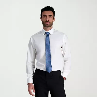 Haggar Premium Comfort Mens Classic Fit Easy Care Long Sleeve Dress Shirt