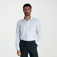 Haggar Smart Wash Mens Classic Fit Easy Care Long Sleeve Dress Shirt