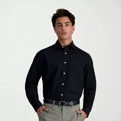 Haggar Premium Comfort Mens Classic Fit Easy Care Long Sleeve Dress Shirt