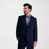 Haggar JMH Herringbone Mens Stretch Fabric Classic Fit Suit Jacket