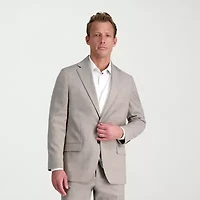 Haggar JMH Tailored Glen Plaid Mens Stretch Fabric Modern Fit Suit Jacket