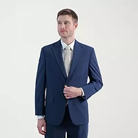 Haggar JMH Prince Of Wales Mens Stretch Fabric Classic Fit Plaid Suit Jacket