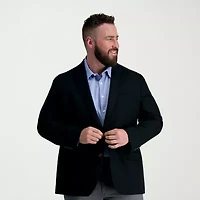 Haggar The Active Series Stretch Gabardine Mens Fabric Classic Fit Big and Tall Suit Jacket