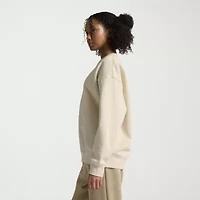 PUMA Womens Crew Neck Long Sleeve Sweatshirt