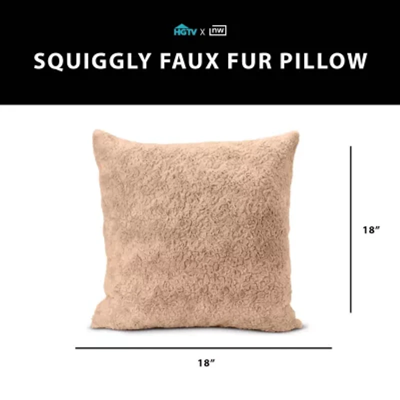 Northwest Square Throw Pillow