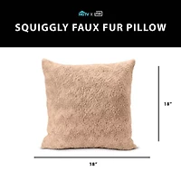 Northwest Square Throw Pillow