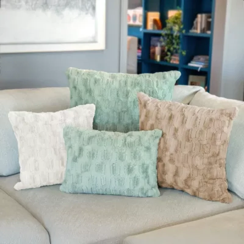 Northwest Square Throw Pillow