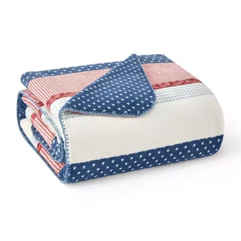 AMERICAN SPIRIT® Washington Coco Luxe Plush Washable Midweight Throw